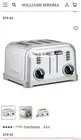 Cuisinart CPT-180P1 4-Slice toaster - Silver