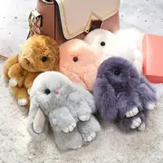 15CM Rabbit Bunny Plush Keychain Keyring Bag Accessory Faux Fur