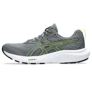 Asics Gel Contend 9 Mens Extra Wide - Grey/ Safety Yellow - US 9.5