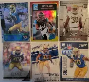 MYLES JACK 6 CARD ROOKIE LOT