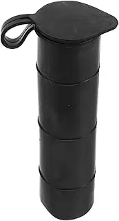 TOBBOMEY Fishing Rod Holder Insert with Rubber Lining Quick Installation Fishing Pole Holder Repair Kit for Kayak Canoe and Boat Accessory Tools Enhanced Protection and Stability