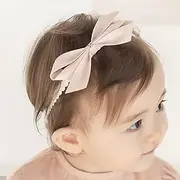 Baby Girls Cute Bow-Knot Headband Soft Lace Floral Hairbands Newborn Infant Toddlers Kids Hair Accessories (Style 6)