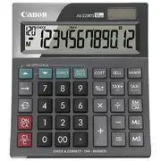 Canon AS-220RTS Desktop Tax Calculator 12 Digits