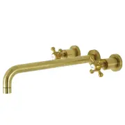 Kingston Brass KS804.BX Metropolitan Wall Mounted Roman Tub - Brass