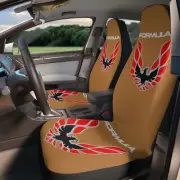 Tan Beige Firebird Formula Trans Am WS6 Car Gift Camaro,hot rod SEAT Covers Red