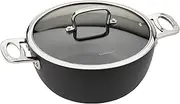 [Cuisinart] Chef iA+ Induction Compatible Hard Anodised Casserole with Lid, 26 cm / 4.5 Litre