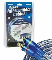 ProLink "Specialist Series" Stereo RCA Cables - 1 Male to 2 Female Y Cable