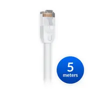 Ubiquiti UACC-Cable-Patch-Outdoor-5M-W UniFi Patch Cable Outdoor 5M White, Single Unit, All-weather, RJ45