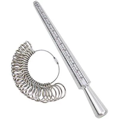 Ring Sizer Measuring Tool Ring Mandrel Measurement Tool Measure Ring Size