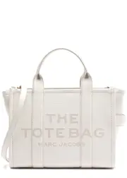 Marc Jacobs The Tote Medium Grained Leather Tote - White One Size