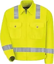 Red Kap Men's Hi-Visibility IKE Jacket - Class 2 Level 2