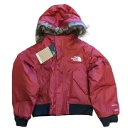 THE NORTH FACE Boys' Gotham Jacket-Cardinal Red-XS (6)-NWT-C301