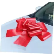 Big Car Bow (30 inch, Red, 1 Pack) for Large Gift Decoration, Big Gift Bow,