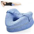 Memory Knee Pillow – Ergonomic Support for Side Sleepers, Sciatica & Back Pain