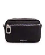JW Anderson Logo Printed Zipped Camera Bag One size Black
