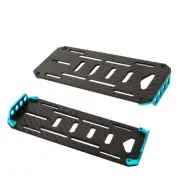 RC Battery Mounting Skid Plate RC 4WD Crawler For 1/10 Axial SCX10 Carbon Fiber
