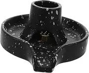 HAMPPLIES 2-Piece Ceramic Incense Burner Set Fragrance Holder Room Decor Aesthetic Easy Maintenance for Home