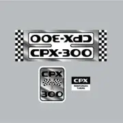 Peugeot - CPX-300 decal set - old school bmx