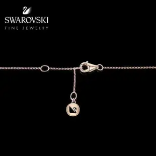 美國代購SWAROVSKI 施華洛世奇 B 玫瑰金雅緻雙心項鍊  歐美代購