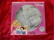 NEW Disney PRINCESS Cinderella & Belle & Aurora GRAY GLOVE BEANIE HAT SET 4-14