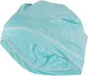 [X AUTOHAUX] Cycling Hat Sweat and Moisture Wicking Breathable Hard Hat Liner Nylon Ice Silk Fabric Green 26x15cm 1 Pcs