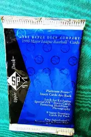 4 1995 Upper Deck SP Unopened baseball PACKS Jeter Ripken, Nomo Rookie ? +?????