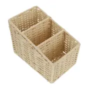 Sundries Storage Container Small Items Organizer Basket Lid