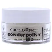 Pro Powder Polish Nail Colour Dip System - Rich Gold Glitter by Cuccio Colour...