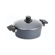 Woll Diamond Lite Fix Handle Induction Casserole 24cm 4L With Lid Gift Boxed