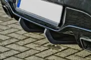 Performance Rear Bumper diffuser addon with ribs fins For Renault Clio 4 2013-16