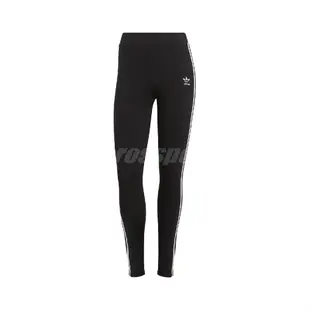 adidas 長褲 Originals S3 STR Tights 黑 白 女款 緊身褲 束褲 運動休閒【ACS】 GN4504