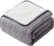 Electric Blanket, Anti-Bacterial and mite-Removing Safe, Non-Radiation Electric Mattress, Double-Sided Constant Temperature, Single-Person Student Dormitory at Home,Coffee