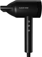 [CLOUD NINE] The Airshot Pro Hair Dryer | Powerful Salon Self Clean Mode Long Lasting Temperature Control | Eco Precision Motor Magnetic Diffuser | 1600W Lightweight & Portable