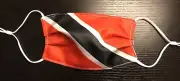 2 Pack Trinidad Flag Face Mask Tobago Washable Adjustable BUY ONE GET ONE FREE
