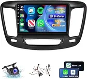 [8 CORE 6G+128G] for Chrysler 200 200C 200S 2015-2019 Car Radio with Wireless Carplay/Android Auto, 9 Inch Android 13 IPS Touch Screen Car Stereo, Bluetooth, GPS Navi, WiFi, SWC, DSP + Backup Camera