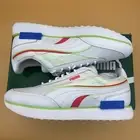 Puma Future Rider Double Spectra Lace Up Mens White Sneakers Casual Shoes 38274