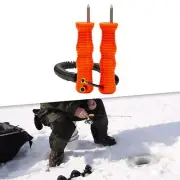 Retractable Ice Picks Fishing Ice Picks with Non Slip Handle Lightweight Gear