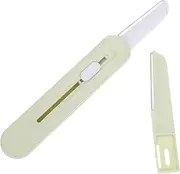 TOVINANNA Compact Eyebrow Razor Replacement Blade Stainless Steel Facial Hair Removal Tool Safe Easy Travel-sized