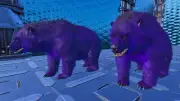 ARK Survival Ascended PvE PC/XBOX/PS5 DIRE BEAR VIOLET NEW TOP STATS 1207 MELEE