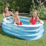 INTEX兒童巨型游泳池大水球浴缸氣泵
