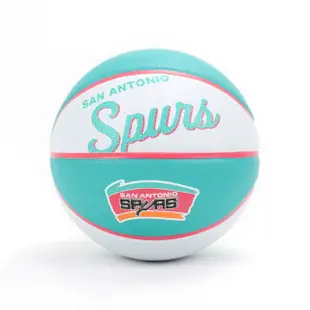 Wilson [WTB3200XBSAN 籃球 3號 NBA 隊徽 經典 馬刺隊 橡膠 兒童 室內外 運動 綠白