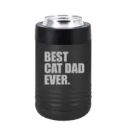 Can Bottle Cooler Insulated Drink Holder Best Cat Dad Ever