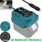 DC 12/24V Mini Charger for Makita 18V Battery, Portable Car Charger for Makita