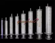 1PCS 1-30ml Glass Syringe Injector Lab Sampler Diameter Caliber Precision