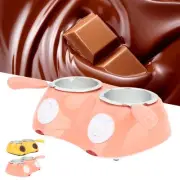 Chocolate Melting Pot Electric Chocolate Fondue Melting Machine With Double US