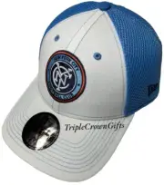MLS New York City FC New Era 9FORTY Adjustable SnapBack Hat Light Blue