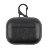 2Pcs Wireless Bluetooth Earphone Cases For Apple AirPods Charging Headphones For Airpods Synthetic Leather Protective Cover black