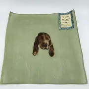 Bernat Needlepoint Tapestry Hound Pointer Dog Madeira Needlepoint Canvas Chair