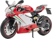 1 12 for Ducati 1199 Alloy Motorcycle Model Simulation Metal Toy 17.5CM Red Tabletop Decoration Male Boy