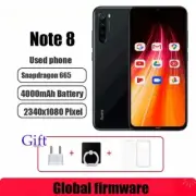 For Redmi Note 8 Global Firmware Smartphone with Phone Case Android Phone Hot
